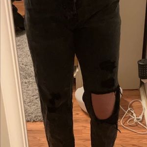 Forever 21 Mom Jeans Ripped